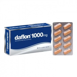Daflon 1000mg Servier 3 vỉ x 10 viên - Trị trĩ, suy giãn tĩnh mạch