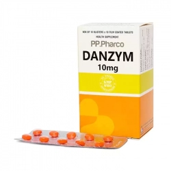 Danzym 10mg P.P Pharco 10 vỉ x 10 viên - Hỗ trợ giảm phù nề
