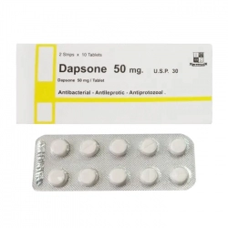 Dapsone 50mg 2 vỉ x 10 viên – Điều trị nhiễm khuẩn