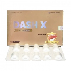 Dash X Thành Kim Sơn 1 vỉ x 10 viên - Hỗ trợ giải độc gan