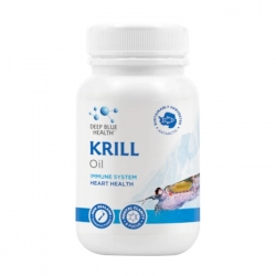 Dầu nhuyễn thể Krill Oil Deep Blue Health 60 viên