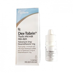 Thuốc nhỏ mắt Dex-Tobrin 0.3%, Hộp 5ml