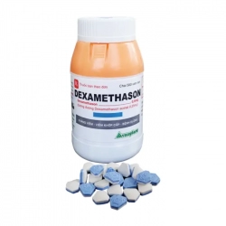 Dexamethason Vacopharm 500 viên - Thuốc kháng viêm (2 màu)