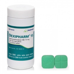 Thuốc hô hấp Imexpharm Dexipharm 15mg, Chai 500 viên