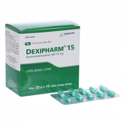 Thuốc hô hấp Imexpharm Dexipharm 15mg, Hộp 200 viên