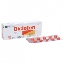 Pharmedic Diclofen 50mg, Hộp 30 viên