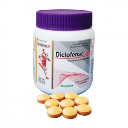 Diclofenac 50mg Vacopharm 500 viên – Thuốc kháng viêm