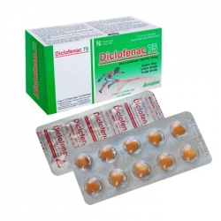 Diclofenac 75mg Vacopharm 5 vỉ x 10 viên – Thuốc kháng viêm