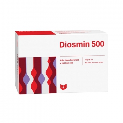 Diosmin 500mg Stella 6 vỉ x 10 viên - Thuốc tĩnh mạch