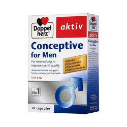 Tpbvsk  Doppelherz Conceptive for Men, Hộp 30 viên