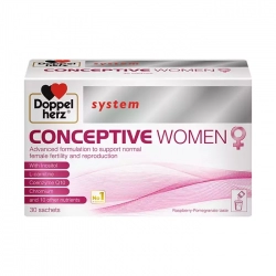 Doppelherz System Conceptive Women 30 gói - Tăng khả năng thụ thai