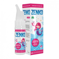 Dung dịch vệ sinh mũi cho trẻ em Nhất Nhất Zenko 75ml