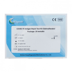 E Diagnosis Covid-19 Antigen Rapid Test Kit (Saliva/Swabs) 20 Test