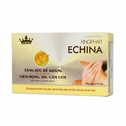 Echina Kingphar giúp tăng cường miễn dịch, giảm cảm cúm, Hộp 30 viên