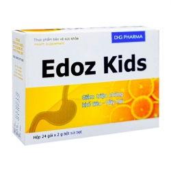 Edoz Kids DHG 24 gói x 2g - Bột sủi giảm khó tiêu đầy hơi