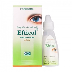 Efticol F.T Pharma 10ml - Thuốc nhỏ mắt xanh lá
