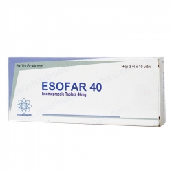 Thuốc Esofar 40, Hộp 30 viên