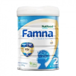 Famna 2 Nutifood 850g - Tăng cường sức đề kháng