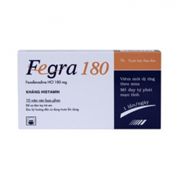 FEGRA 180mg - Fexofenadin HCl 180mg