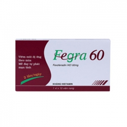 FEGRA 60mg - Fexofenadin HCl 60mg