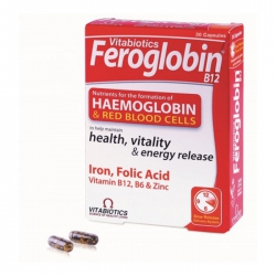 Tpbvsk Vitabiotics Feroglobin B12, Hộp 30 viên