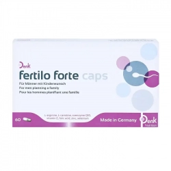 Fertilo Forte Caps Denk 4 vỉ x 15 viên - Viên uống tăng khả năng thụ thai