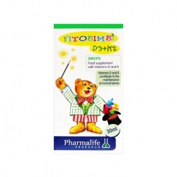 Fitobimbi D3+K2 Drops Pharmalife 30ml - Siro bổ xương cho trẻ