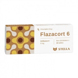 Flazacort 6 Stella 2 vỉ x10 viên - Thuốc kháng viêm