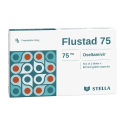 Flustad 75mg Stella 1 vỉ x 10 viên - Thuốc kháng virus