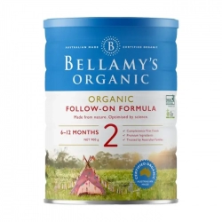 Follow On Formula 2 Bellamy's Organic 900g - Phát triển trí não, thị lực