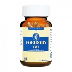 Foribody TW3 Foripharm 30 viên - Hỗ trợ giảm béo