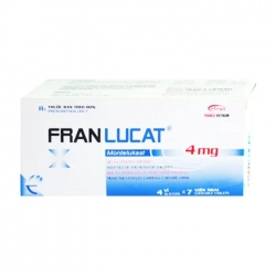 Franlucat 4mg Eloge France 4 vỉ x 7 viên - Trị bệnh hen suyễn