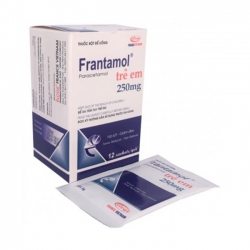Thuốc giảm đau hạ sốt Frantamol 250 - Paracetamol 250mg