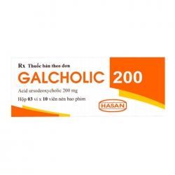 Galcholic 200mg Hasan 3 vỉ x 10 viên