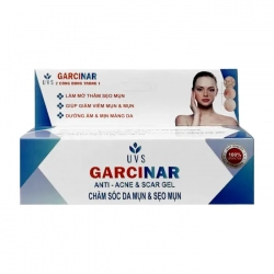 Garcinar UVS 10g - Gel hỗ trợ trị mụn và sẹo mụn