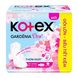 Gardenia Deo+ Kotex 20 miếng (có cánh)
