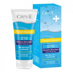 Gel rửa mặt dưỡng da, ngừa mụn Total Repair Q10 Face Wash 200ml Crevil
