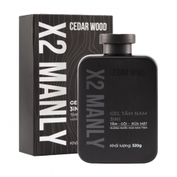 Gel Tắm Nam X2 Manly 3 In 1 Cocay Hoala 320g