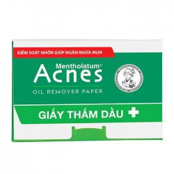 Giấy thấm dầu Acnes Oil Remover Paper, Hộp 100 miếng