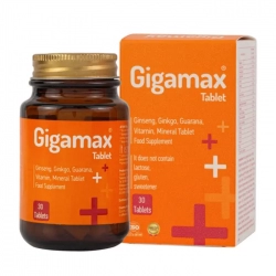 Gigamax Orzax 30 viên - Giúp tăng cường tuần hoàn máu não, bảo vệ trí nhớ