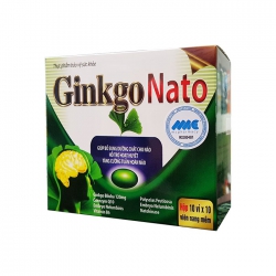 Tpbvsk bổ não Ginkgo Nato, Hộp 100 viên ( Xanh )