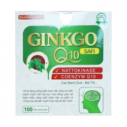 Ginkgo Q10 Safi 10 vỉ x 10 viên
