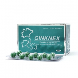 Thuốc bổ não Ginknex 80mg, Hộp 60 viên