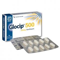 Thuốc kháng sinh Abbott Glocip 500 mg | 30 Viên