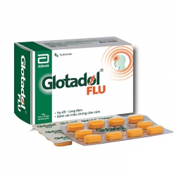 Glotadol Flu Abbott, Hộp 100 viên