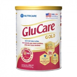 Glucare Gold Nutricare 850g - Sữa cho người đái tháo đường, tiền đái tháo đường