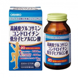 Glucosamine Hyaluronic Acid Orihiro Nhật bản | Chai 270 viên