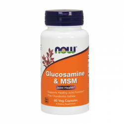 Glucosamine & MSM Now 60 viên - Viên uống bổ xương khớp