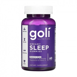 Goli Nutrition Dreamy Sleep Gummies 60 viên - Kẹo dẻo hỗ trợ giấc ngủ