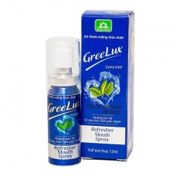 Greelux Extra Cool Hoa Linh 12ml - Xịt thơm miệng thảo dược